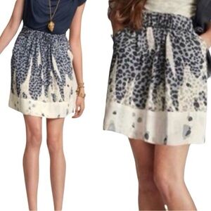 Cabi Bella Leopard Print With Pockets
Skirt, Size XS